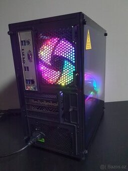 Herní PC: Ryzen 5 5500/ RX 5700XT 8GB/ 16gbRAM/ Záruka - 4