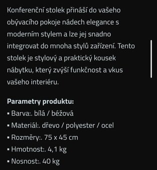 Nový konferenční stůl s úložným prostorem - 4