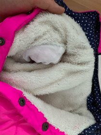 Lehčí zimní bunda s Minnie vel.98 - 4