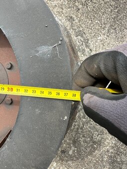 Ventilátor přírubový elektromotor 0,55kw 3f 380v - 4