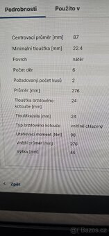 Mitsubishi Pajero, L200 kotouče brembo 09.8071.11 - 4