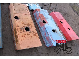 Zetor crystal 8011 kapota mřížky rám maska mezikus - 4