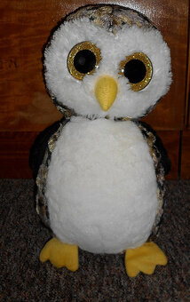 Plyšáci - sovy, tučňák, tukan, papoušci, pes - 4