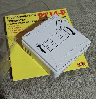 Programovatelný termostat PT14-P Elektrobock nový - 4
