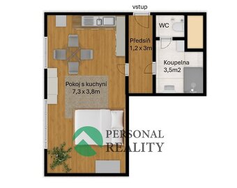Pronájem byty 1+kk, 39 m2 - Praha - Stodůlky, ev.č. 02320 - 4