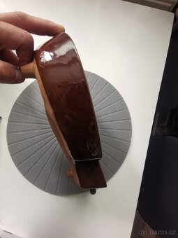 Retro keramická forma na pečení. Rak a ryba - 4