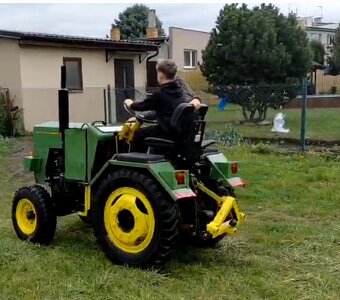 Malotraktor domácí výroby - 4