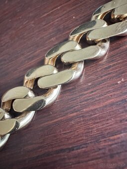 Zlatý náramek 14K - 4