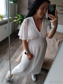 Romantické krajkované šaty XS - L - 4