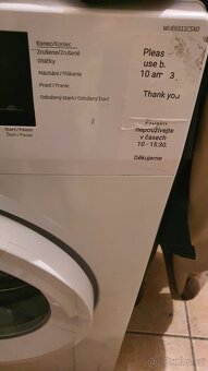 Pračka na 5kg Beko - 4