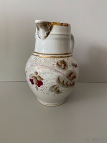 džbán starý džbán džbánek malovaný keramika porcelán - 4