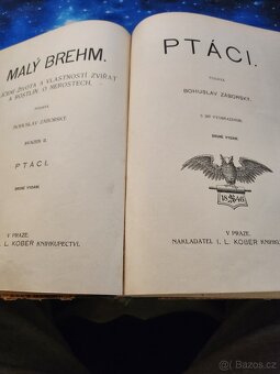 Knihy Malý Brehm komplet 1896 2.vydání Kober - 4