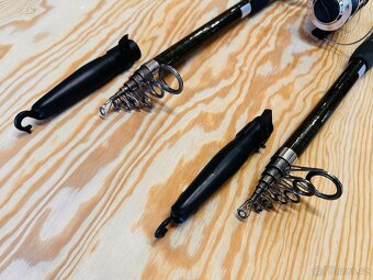 SET 2 + 2 / TELESKOPICKÉ PRUTY MEPSI GOLDSTAR TELE CARP / 3, - 4