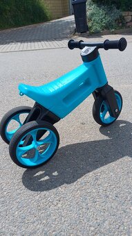 Odrážedlo FUNNY WHEELS Rider Sport 2v1 modré s tichými koly - 4