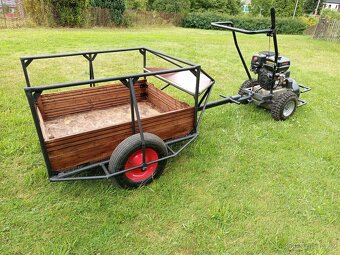 Traktůrek  traktor sněhová fréza - 4