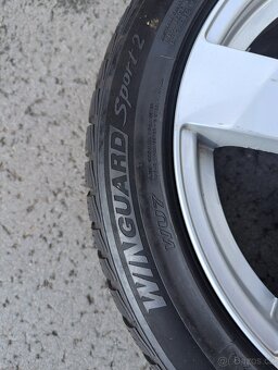 4x ALU kola se zimními pneu 215/50 R17 - 4