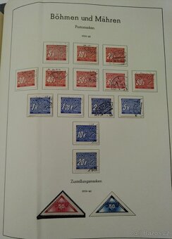 Postovni znamky z roku 1939, 40,41, 42,43. - 4