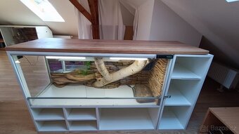 Plně vybavené terarium 124x85x45 cm (d-h-v) - 4