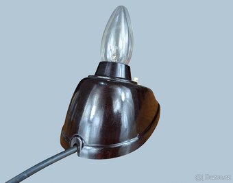 Funkcionalistická bakelitová lampička - Elektrosvit - 4