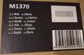 ALCA tlačítko bílé. Nové nepoužité. Nepatrné kazíky - 4