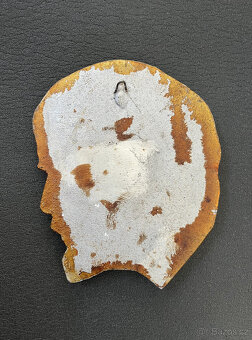 V. I. Lenin Kovová retro plastika na zavěšení 20 cm - 4