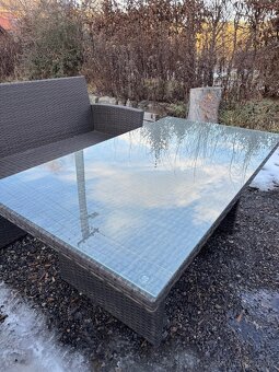 Ratanový zahradní set - 4