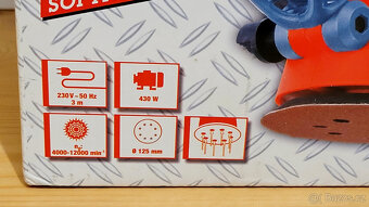 Excentrická bruska Pattfield 125mm - 4