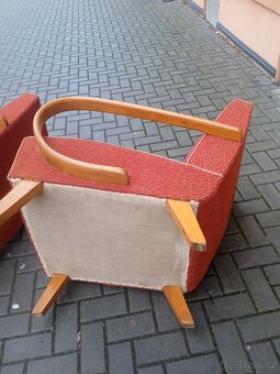 Křesla stolek Halabala - 4