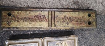 Prodám tiskařské štočky nebo nějaké raznice na mýdlo? - 4