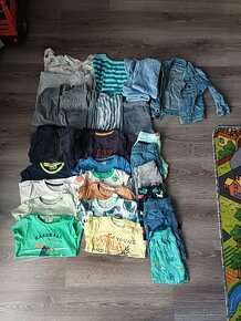 Oblečení pro chlapečka 161ks - velikost 80 a 86 - 4