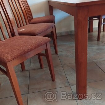 set jídelní stůl se židlemi 180 x 90 - 4