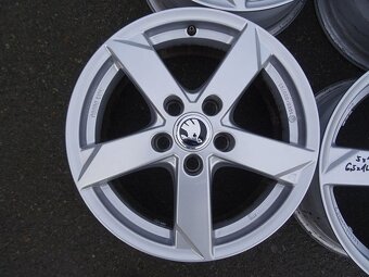 Alu disky Rial na Škoda, VW, vel. 16", 5x112,ET 42,šíře 6,5 - 4