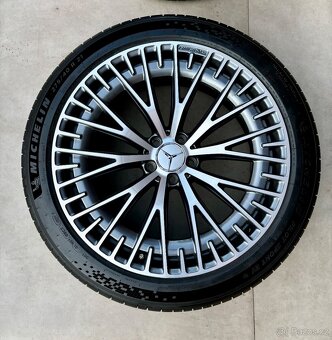 Mercedes EQS R21 Alu kola 21 Šedivé Letní Michelin - 4