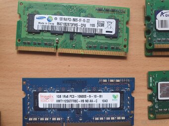 RAM DDR3, DDR2, DDR1 - 4