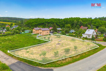 Prodej pozemku k bydlení, 1181 m², Město Touškov, ul. Polní - 4