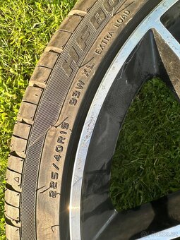 Sada alu kol mercedes amg R19 včetně pneu - 4