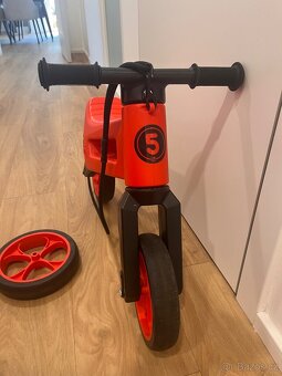 Odrážedlo Funny Wheels Rider SuperSport 2v1 červené - 4