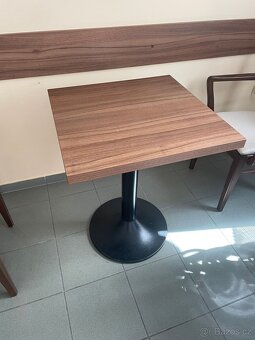 Židle Ton + stoly - 4