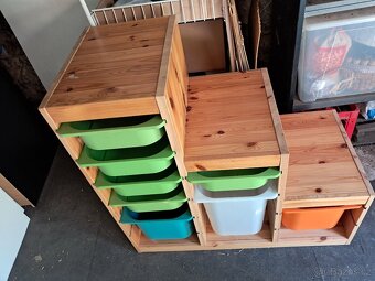 Ikea úložná sestava Trofast schody borovice - 4