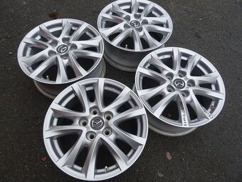 Alu disky origo Mazda, 16", 5x114.3, ET 50, šíře 6,5J - 4
