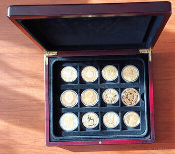 Historie Česka – luxusní sada 12 medailí - 4