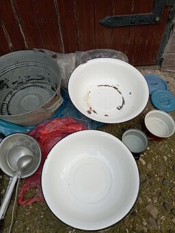 Staré smaltované nádobí - 4