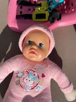 Baby born měkká + sedačka na kolo - 4