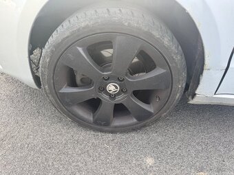 Alu kola r18 5x112 letní pneu - 4