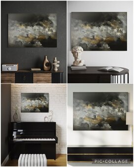 Abstraktní obraz - JAN - 100x70cm - 4