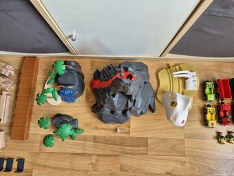 Playtive vláčky - železnice - City Express Dinopark + rozšíř - 4