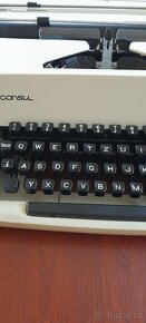 Kufříkový psací stroj zn. Consul - REZERVOVÁNO - 4