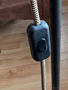 Retro Vintage Lampa 1930 se sklicky a zrcatkY - 4