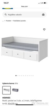 Rozkládací postel Ikea Hemnes - 4