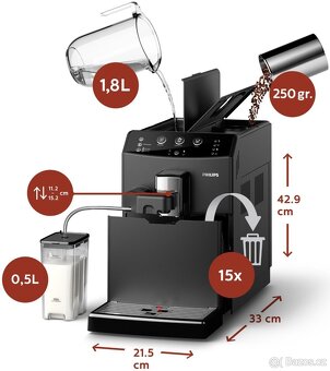 Philips Saeco - HD8829/01 - automatický kávovar - 4